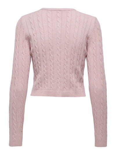 ONLKATIA LS CABLE BUTTON CARDIGAN CC KNT