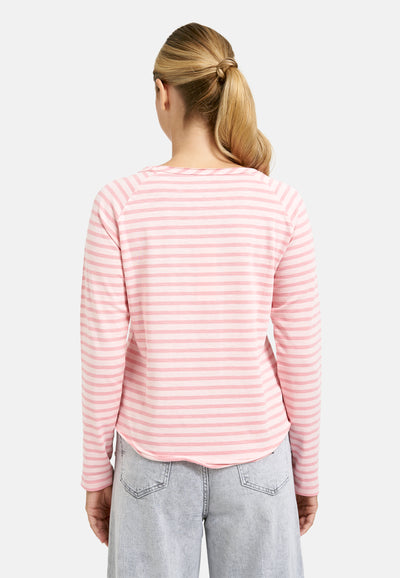 Regular Basic Sweat Raglan Striped