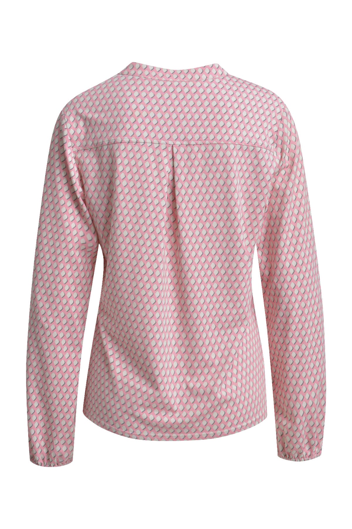 Relaxed Jersey Shirt Blouse AOP