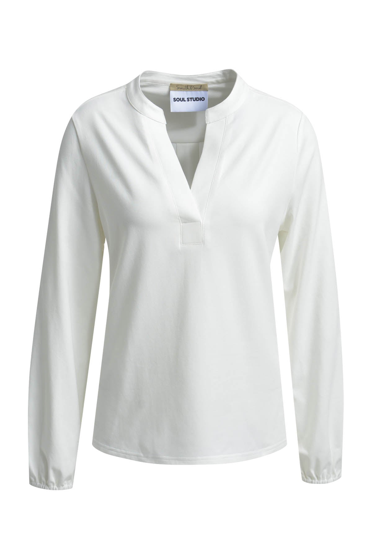 Relaxed Jersey Shirt Blouse