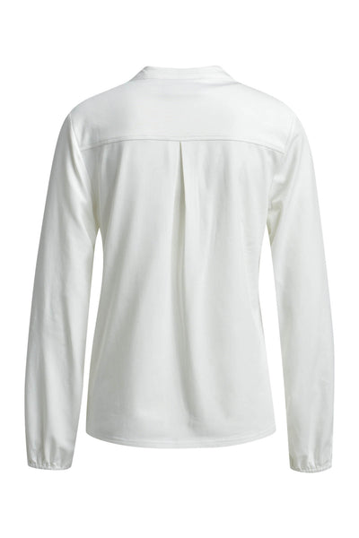 Relaxed Jersey Shirt Blouse