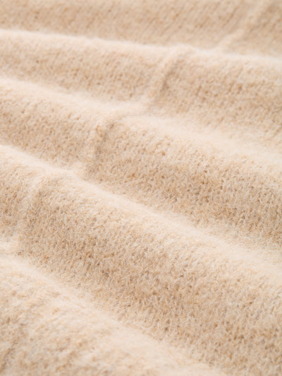 Oversize Strickpullover mit Wollanteil