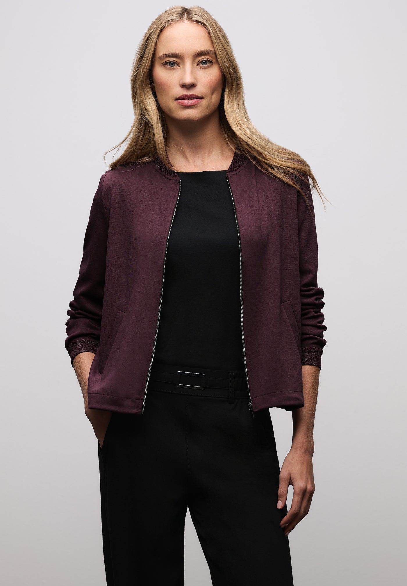 Blouson mit Glitzerdetails
