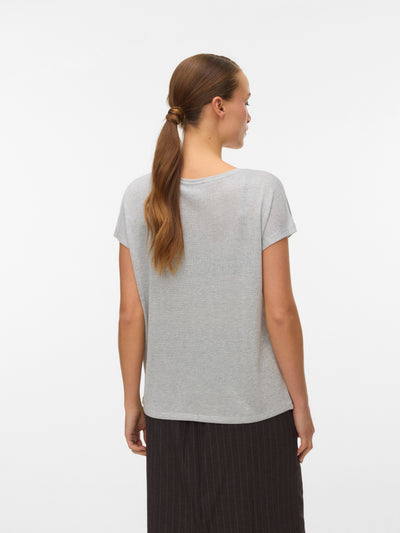 VMSARAH AVA GLITTER SS TOP JRS NOOS