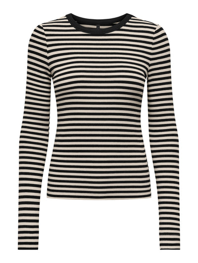 ONLELENE L/S FITTED TOP JRS