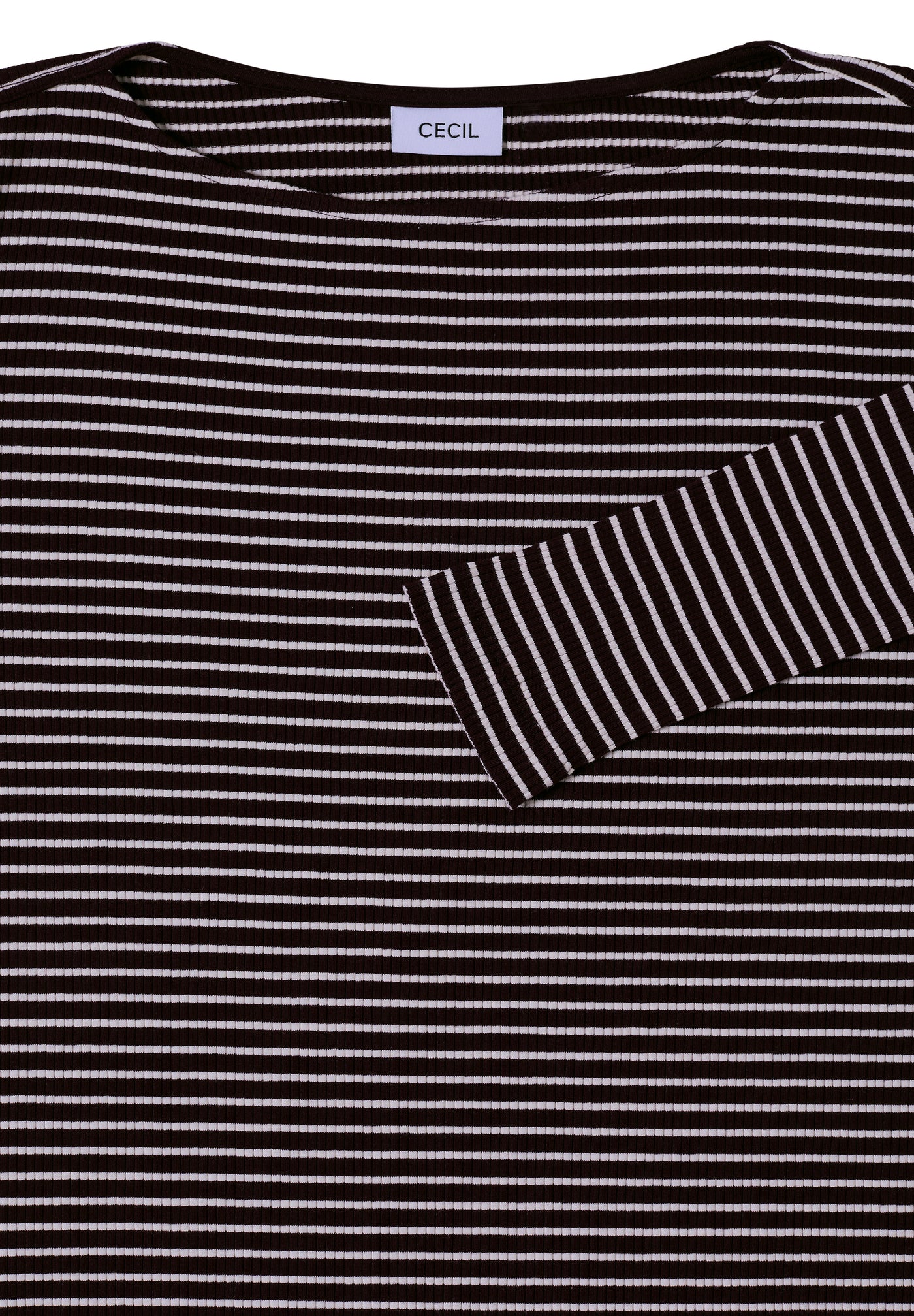Gestreiftes Langarmshirt