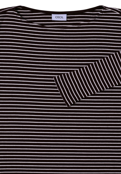 Gestreiftes Langarmshirt