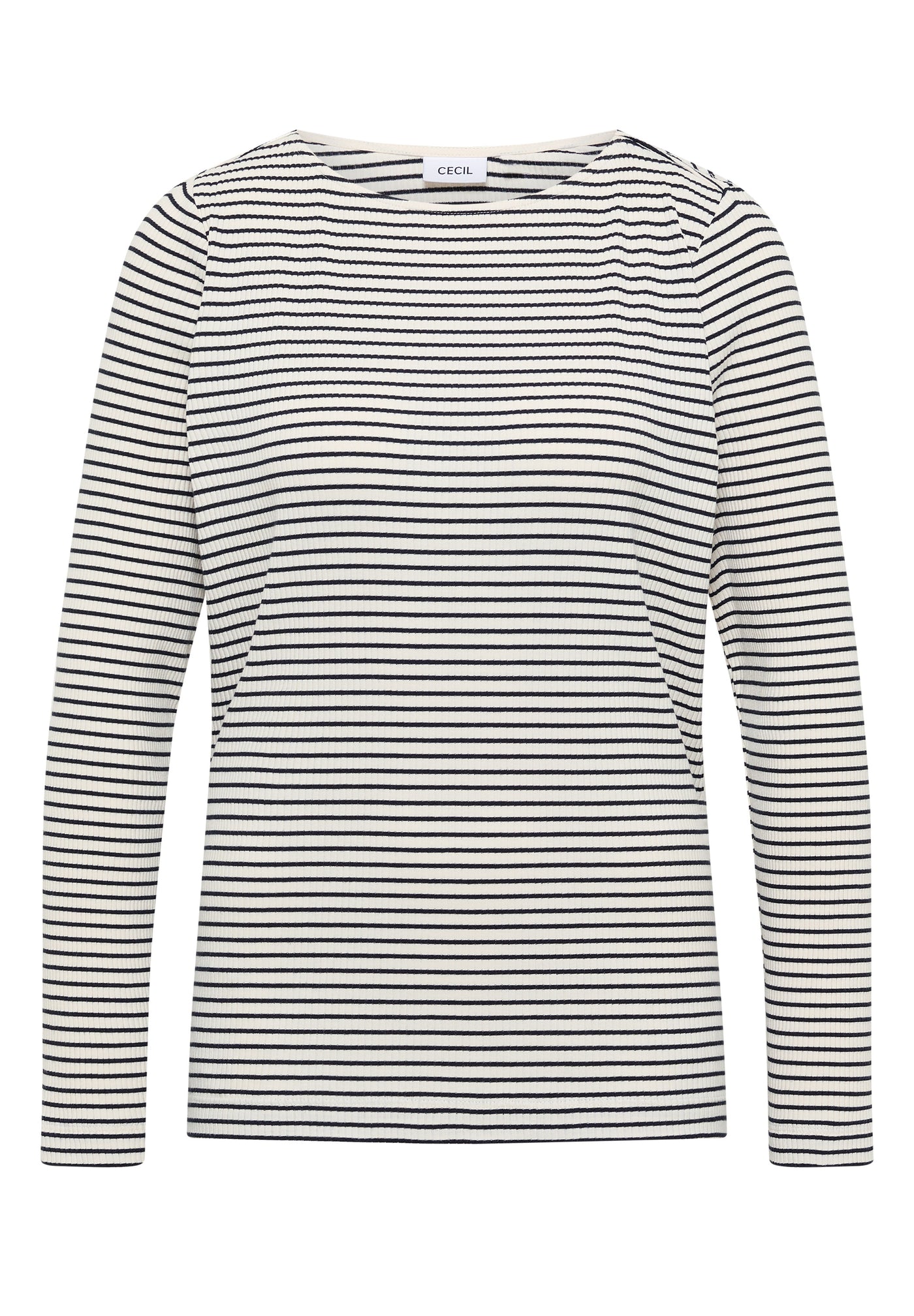 Gestreiftes Langarmshirt