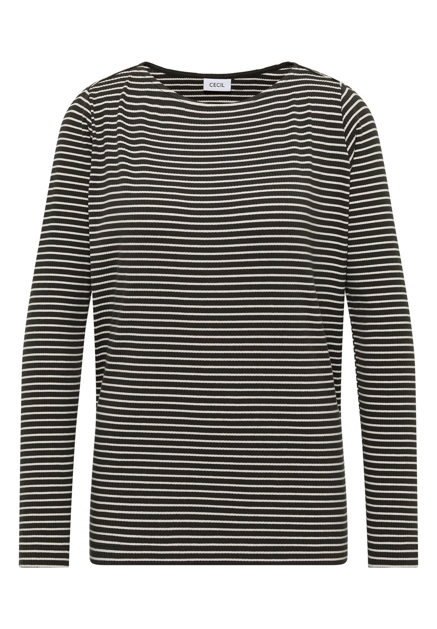 Gestreiftes Langarmshirt