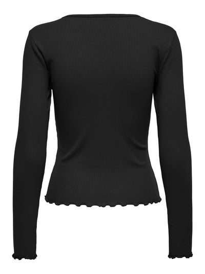 ONLINA LIFE L/S V-NECK TOP JRS