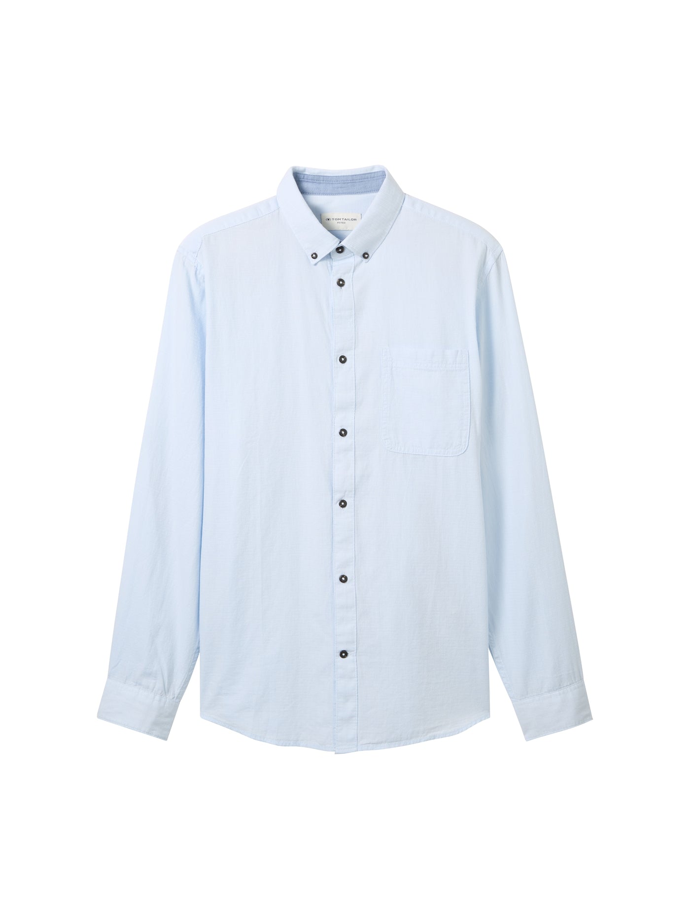 fitted structured shirt