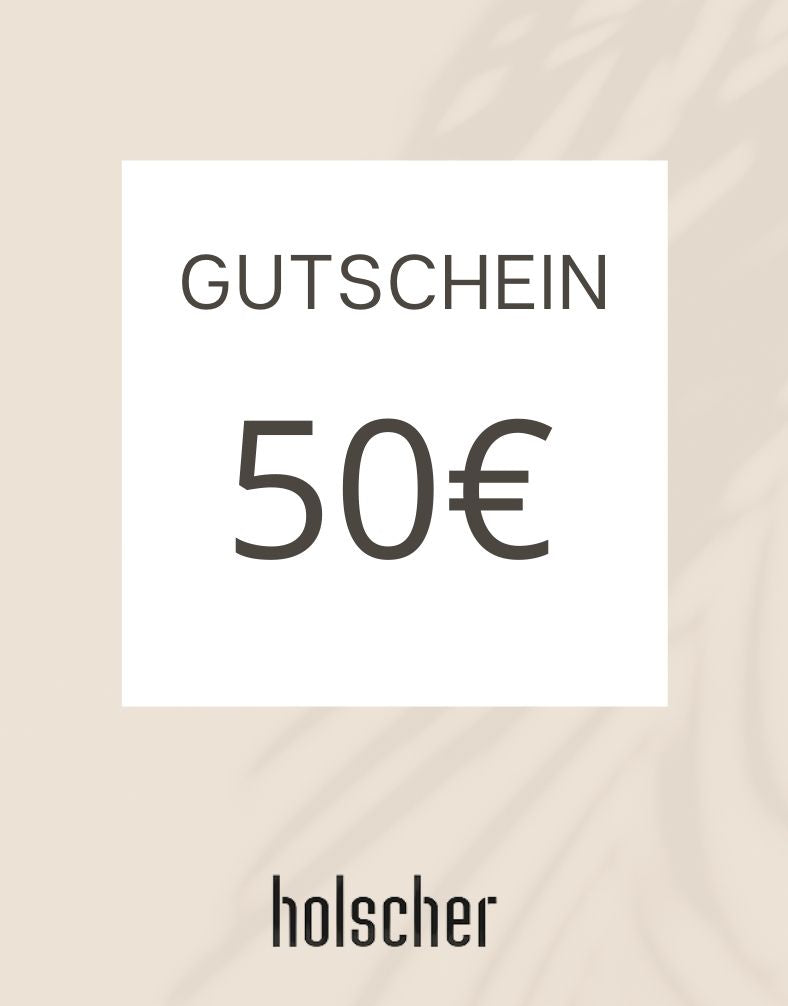 Gutschein 50€ - Modehaus Holscher