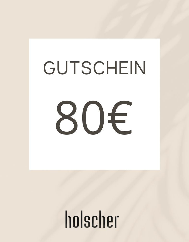 Gutschein 80€ - Modehaus Holscher